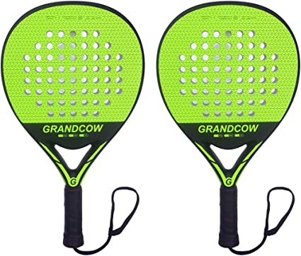 GRANDCOW POP Tennis Paddle Racket Pro Carbon Fiber