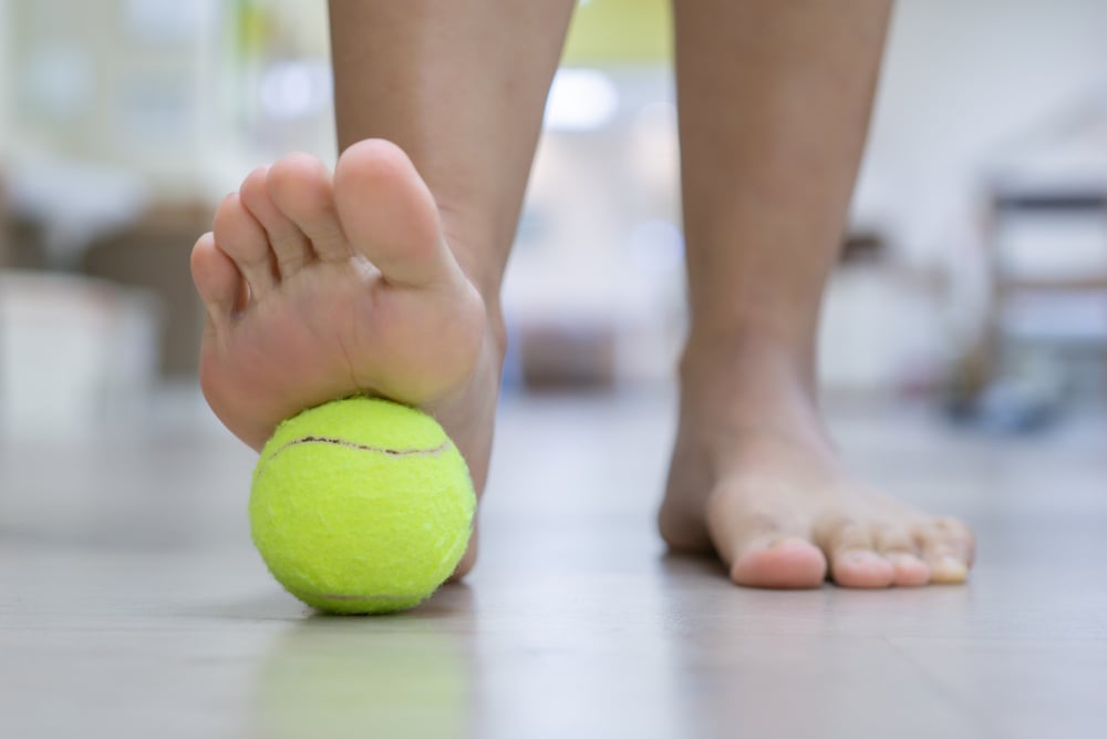 Benefits Of Rolling Tennis Ball Under Foot