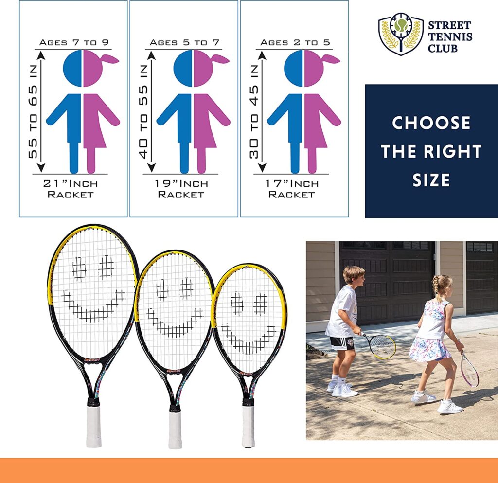 Tennis Racket for Kids by Street Tennis Club